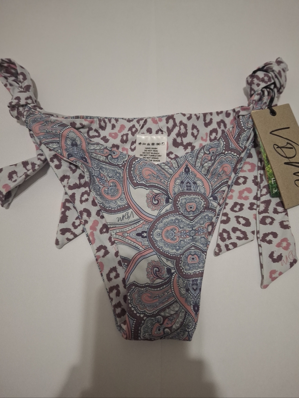 VDM Swim Reversible Bikini Bottom Size M NWT